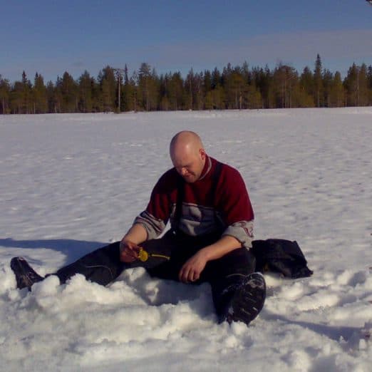 Ice fishing Iso-Syöte pilkkiretki