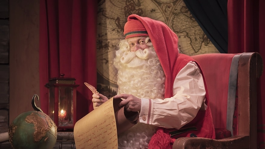 Santa Claus at Santa Claus Village