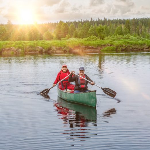 Iso-Syöte canoeing kanoottiretki